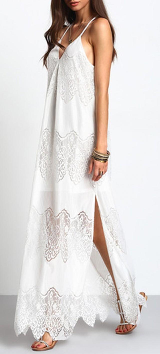 Shein White Maxi Dress Top Sellers, 53 