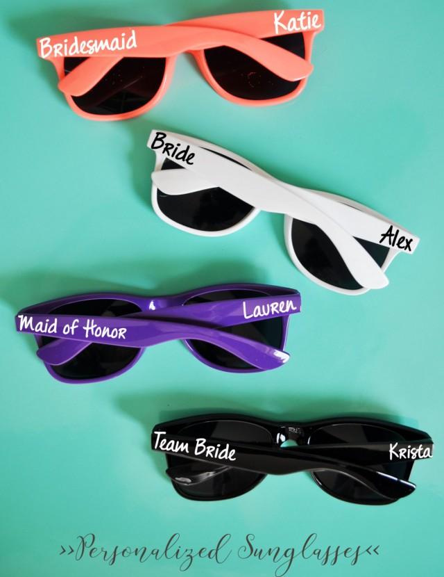 custom party sunglasses