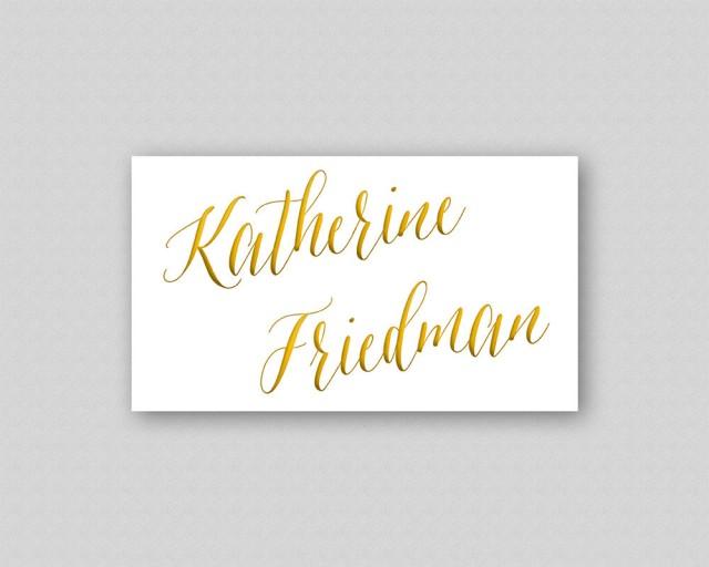 wedding guest name cards