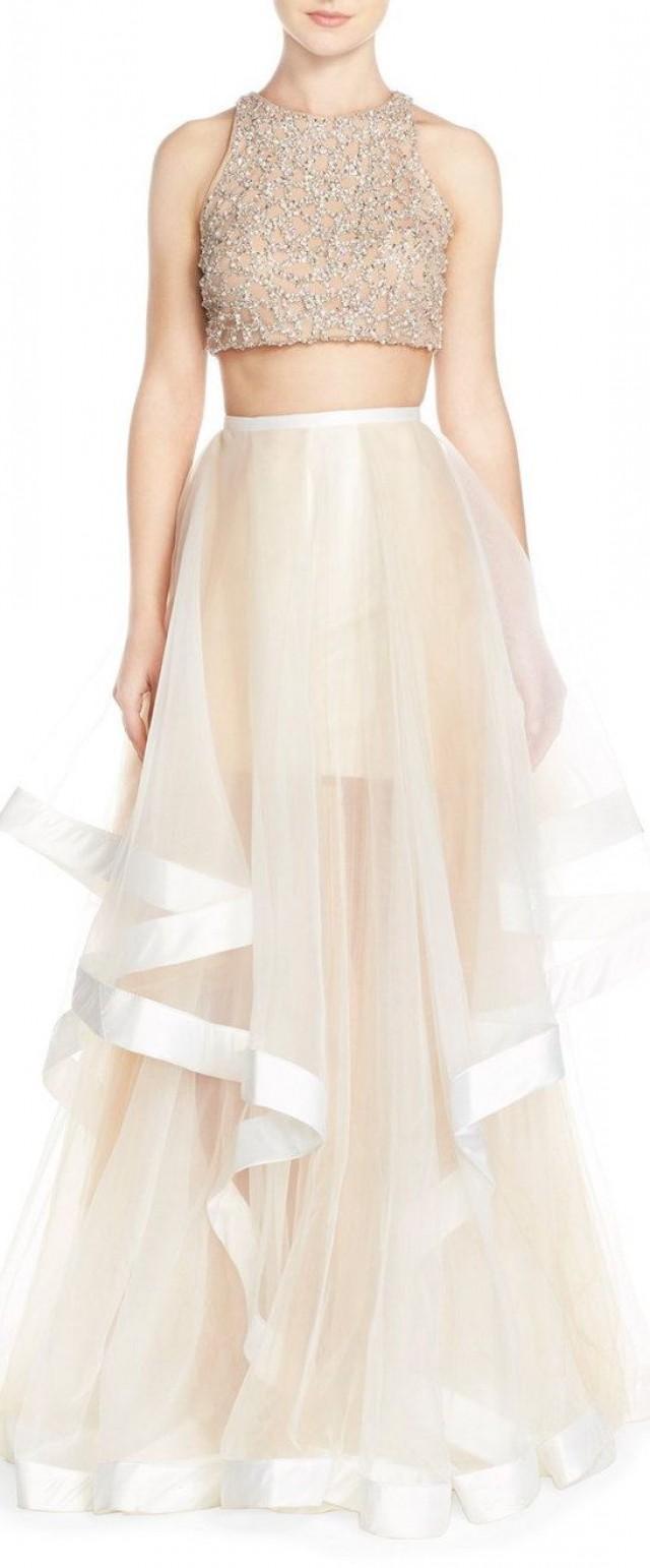 glamour by terani couture two piece