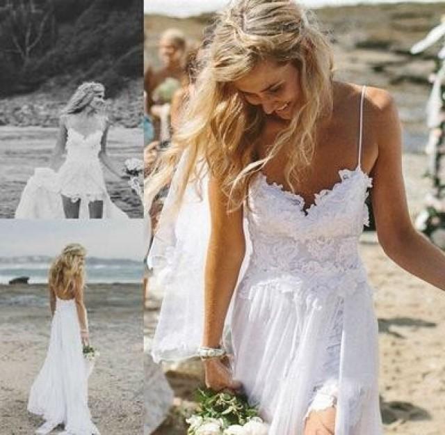 loose lace wedding dress