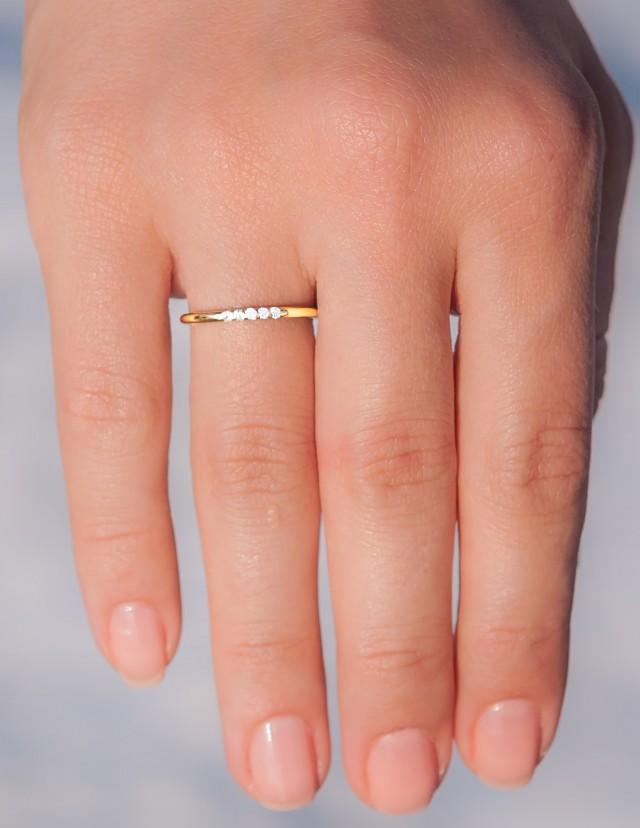 Diamond Wedding Band Womens Wedding Band Wedding Ring Half