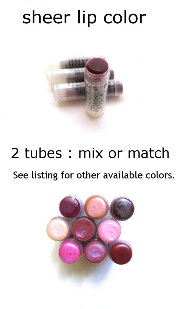 Lip Tint 2 Blackberry Lip Tint Lip Balm Sheer Lip Color Natural Sunkiss