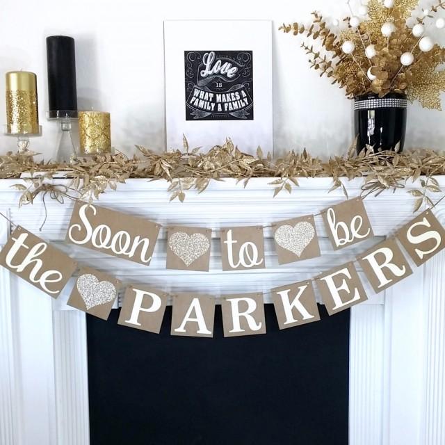 Engagement Banner Soon To Be Banner Engagement Party Decor