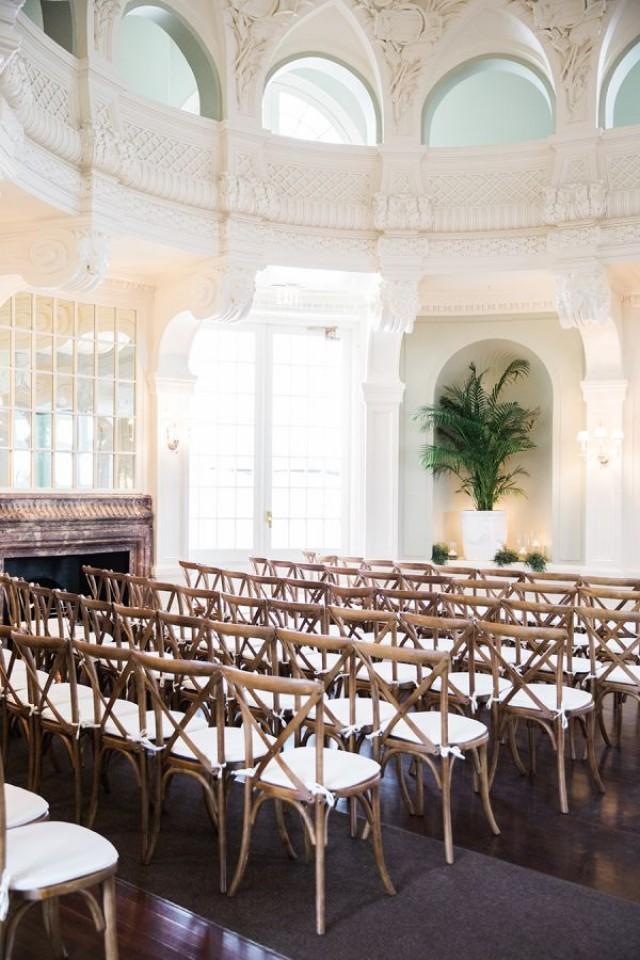 black tie garden wedding