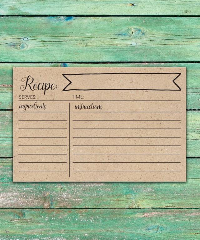 rustic-bridal-shower-recipe-cards-printable-recipe-cards-4x6-rustic