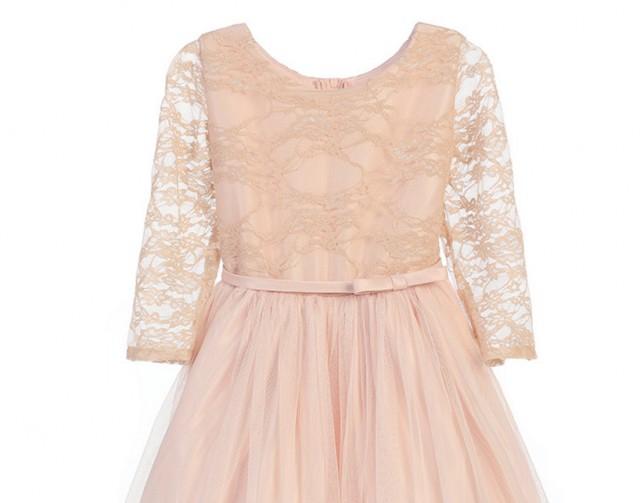 girls lace & tulle dress