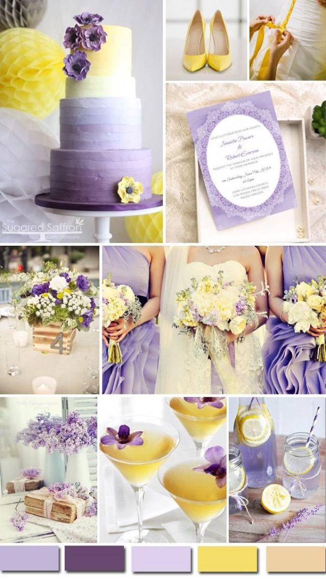 2016 Wedding Color Ideas Purple Wedding Color Palettes