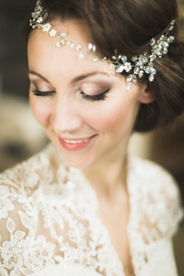 Bridal Headpiece, Crystal Bridal Hair Piece, Cristal Bridal Headpiece