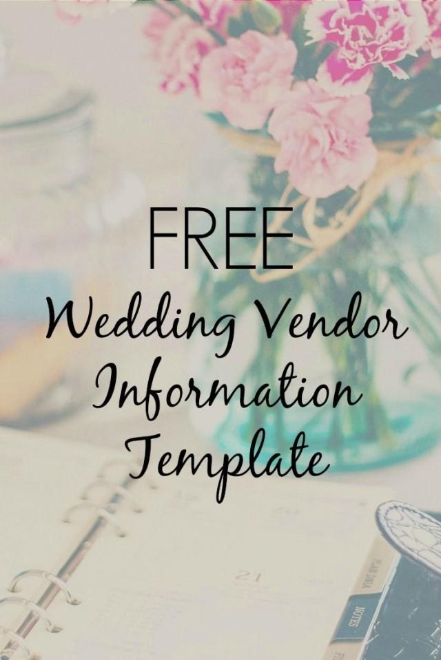 Download Your FREE Wedding Vendor Template #2553103 Weddbook