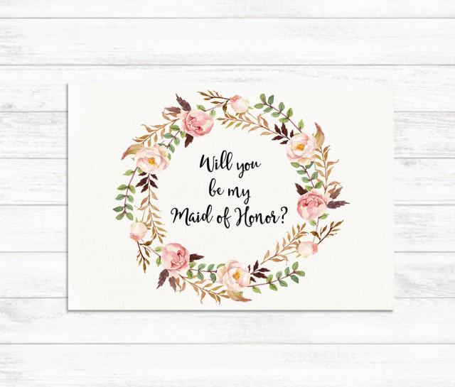 will-you-be-my-maid-of-honor-floral-printable-maid-of-honor-card-maid