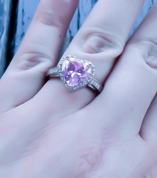 Sailor Moon Engagement Ring Sailor Moon Jewelry Sailormoon Ring Heart Engagement Ring Romantic Heart Ring Heart Wedding Ring 2554347 Weddbook