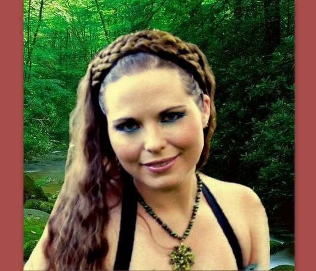 Wide Hair Braided Adult Headband Woman Headband Hairband Medieval
