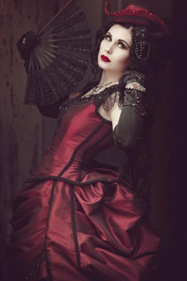 steampunk ball gown