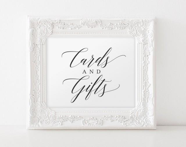 Cards Sign For Wedding Gifts Sign Gift Table Sign Wedding Gift Signs Wedding Cards Sign Damask Cards and Gifts Sign Gifts /& Cards Sign
