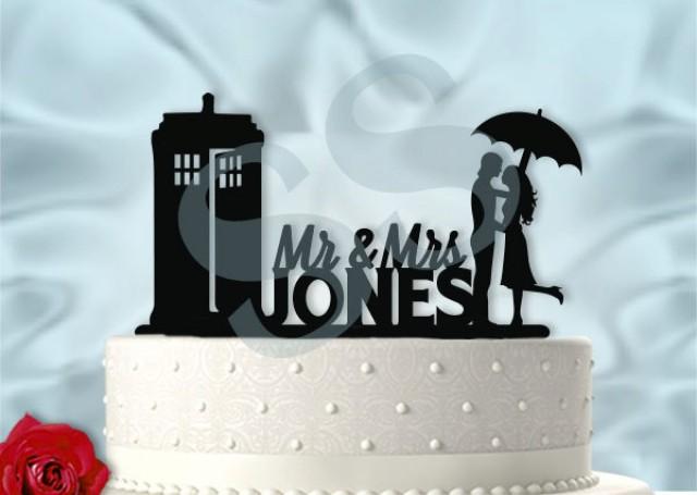 Wedding Cake Topper Doctor Who Dalek Mr & Mrs Acrylic Decoration.707 