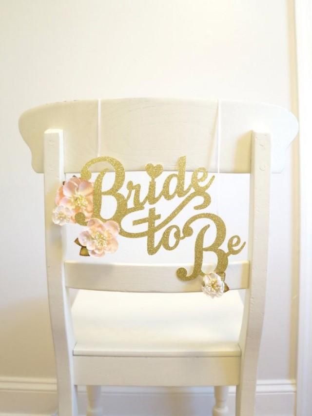 Bridal Shower Chair Decoration Wedding Shower Chair Decoration