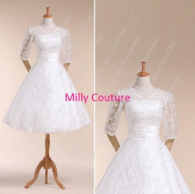50s style white dress