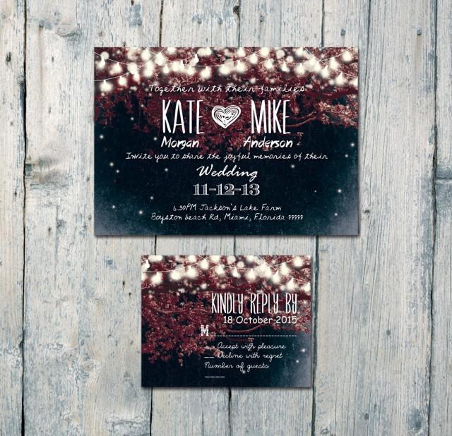 Digital , Printable Files , Romantic Garden And Night Light