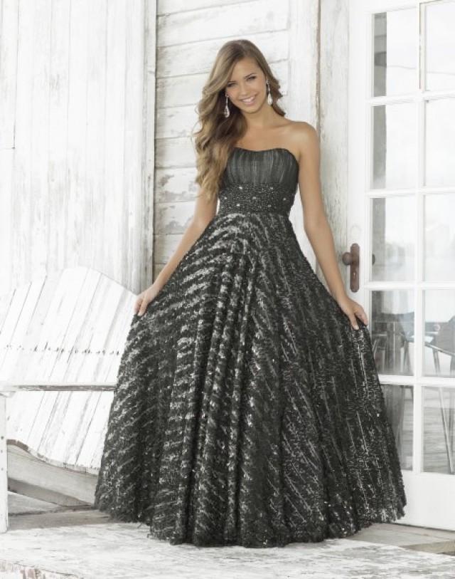 branded evening gowns