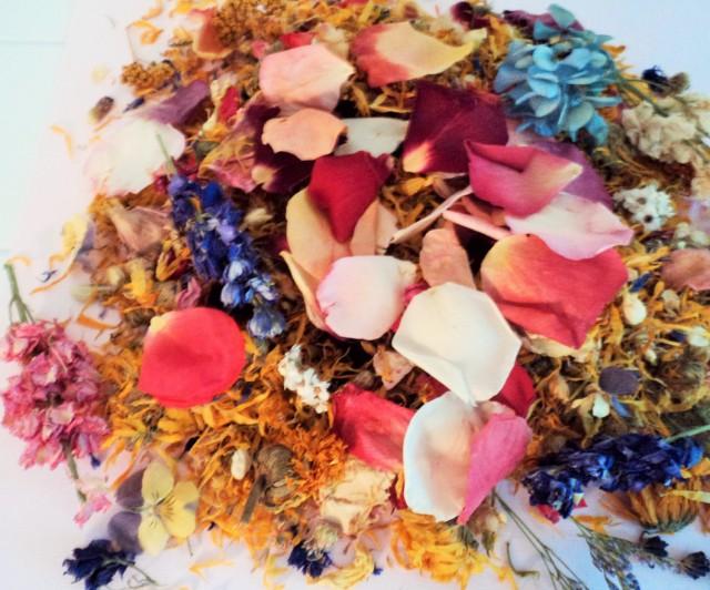 WILDFLOWER CONFETTI, Ecofriendly Wedding, Biodegradable Confetti