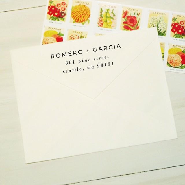Return Address Stamp Style 21 Wood Mounted Or Self Inking Return Address Stamp Style 21 Wood Mounted Or Self Inking Wedding Invitation Personalized Custom 2572692 Weddbook