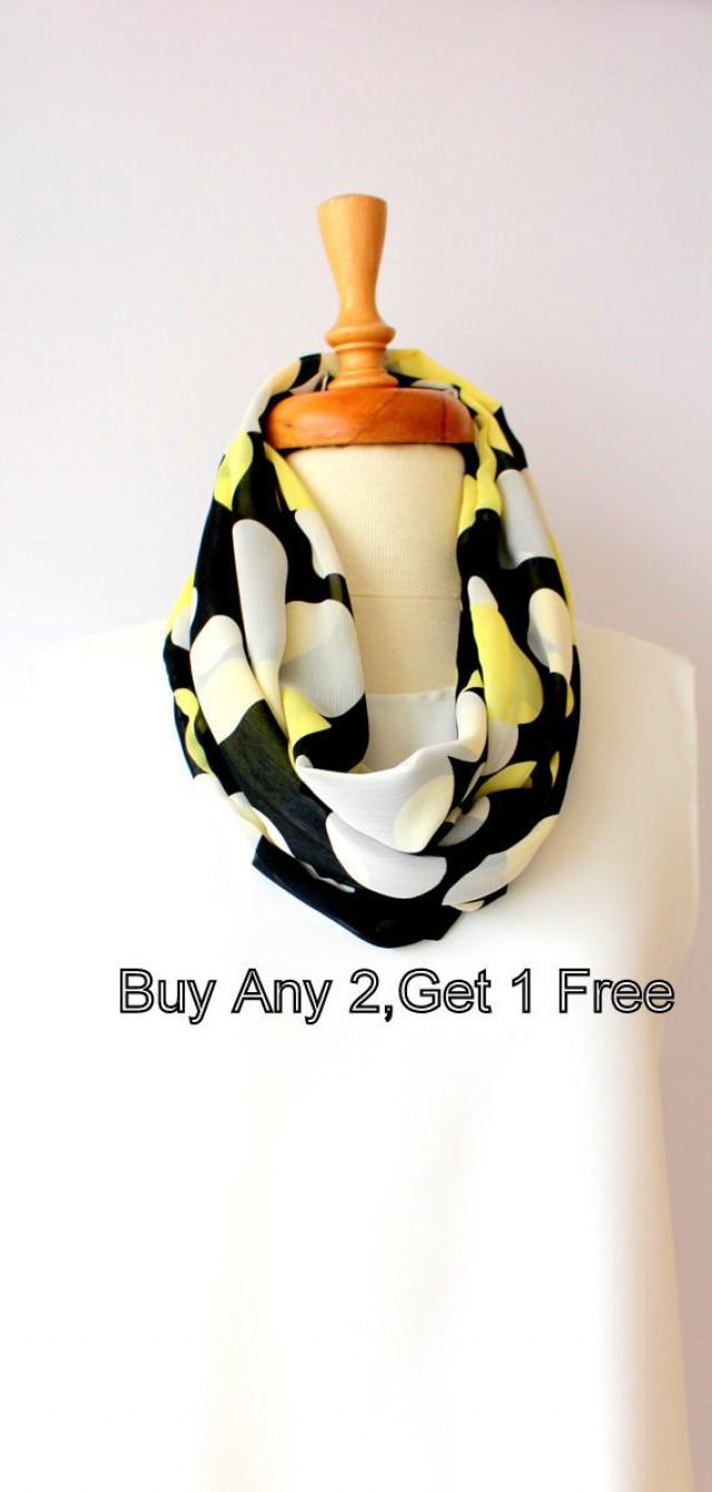 Mom Gift, Scarf, Dotto Scarf, İnfinity Spring Scarf, Gift İdeas Circle