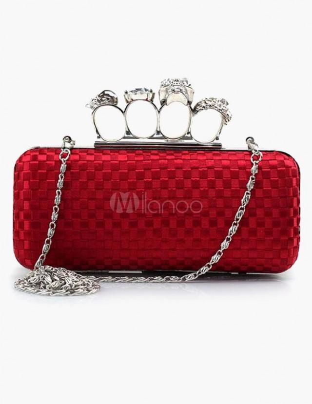 Bags Finger Ring Clutch Handbag 2573925 Weddbook