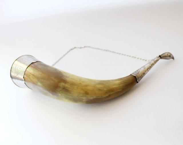 Big Viking Drinking Horn Cup For Wine Gift For Him For Husband For Dad 