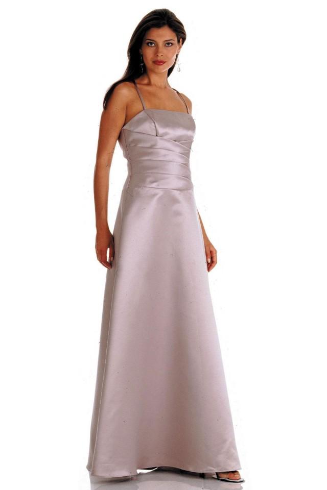 evening gown with ruching
