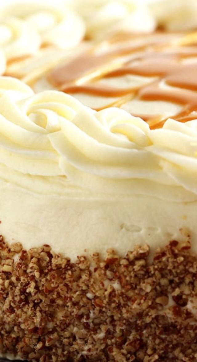 Kentucky Bourbon Butter Cake With Cream Cheese Frosting And Salted