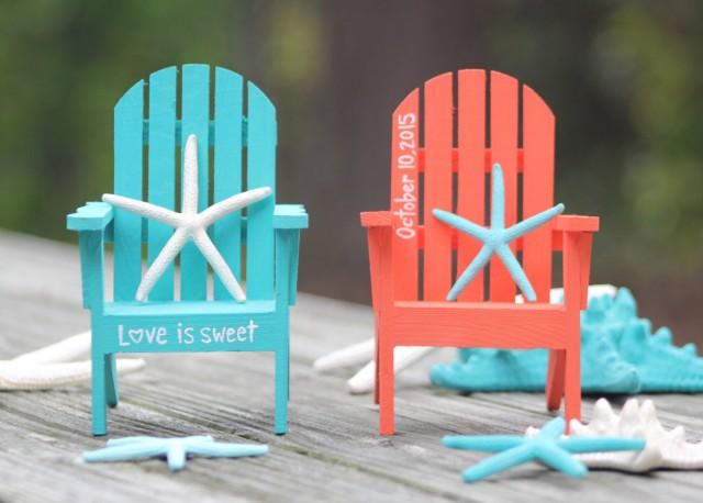 Any Color Custom Personalized Hand Painted Adirondack Chair Cake