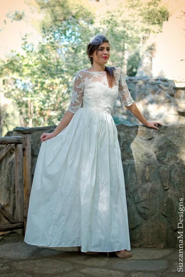 dupioni silk wedding gowns