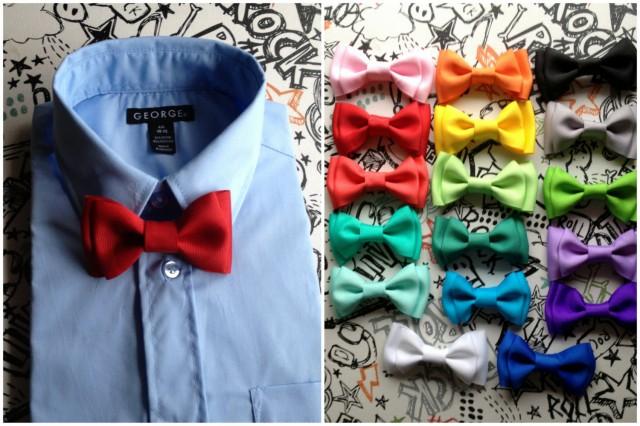 baby boy red bow tie outfit