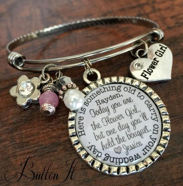 flower girl bangle