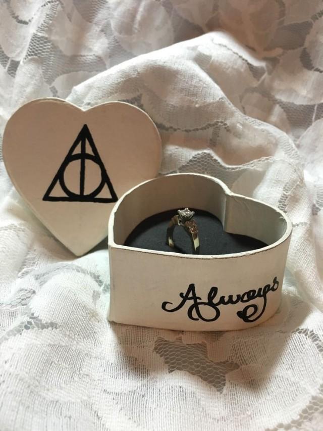 harry potter wedding ring box