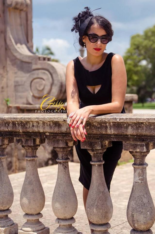 Black Feather Vintage Cocktail Hat 