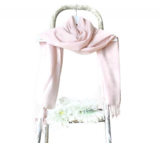 blush pink shawl for wedding