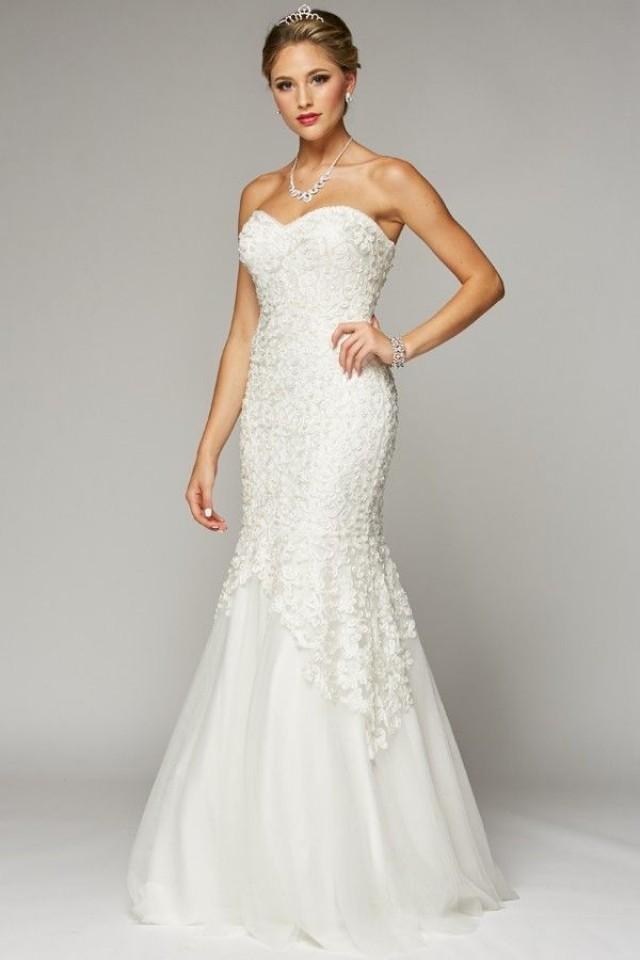 Strapless Sweetheart Neckline Mermaid Wedding Dress 105 644w 2592245 Weddbook