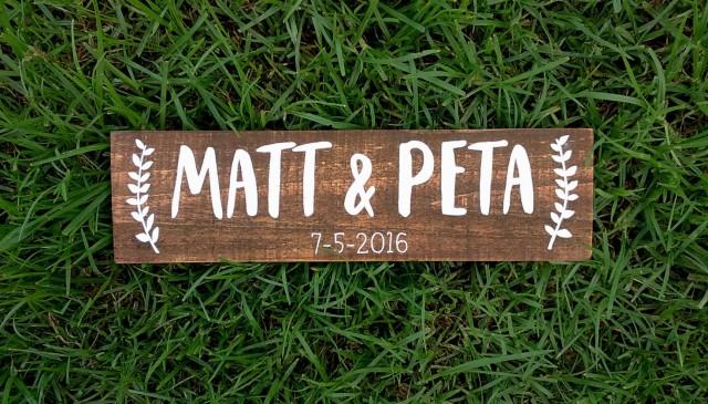 rustic wedding props