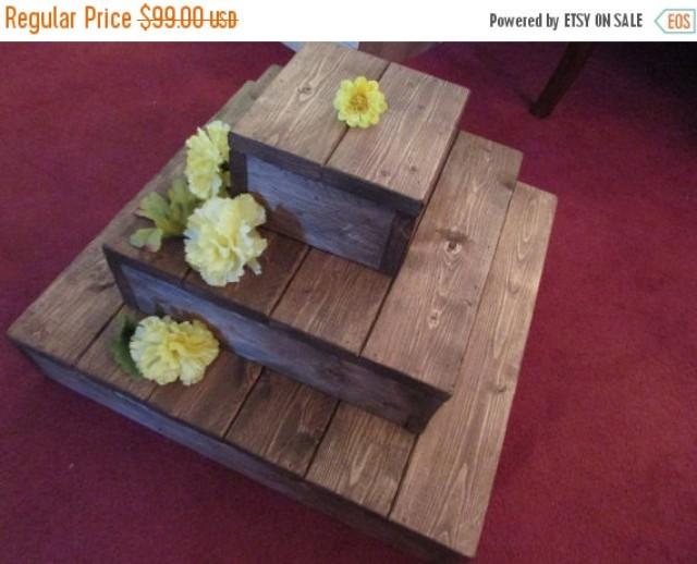 On Sale Rustic Cupcake Stand Rustic Cake Stand Wedding