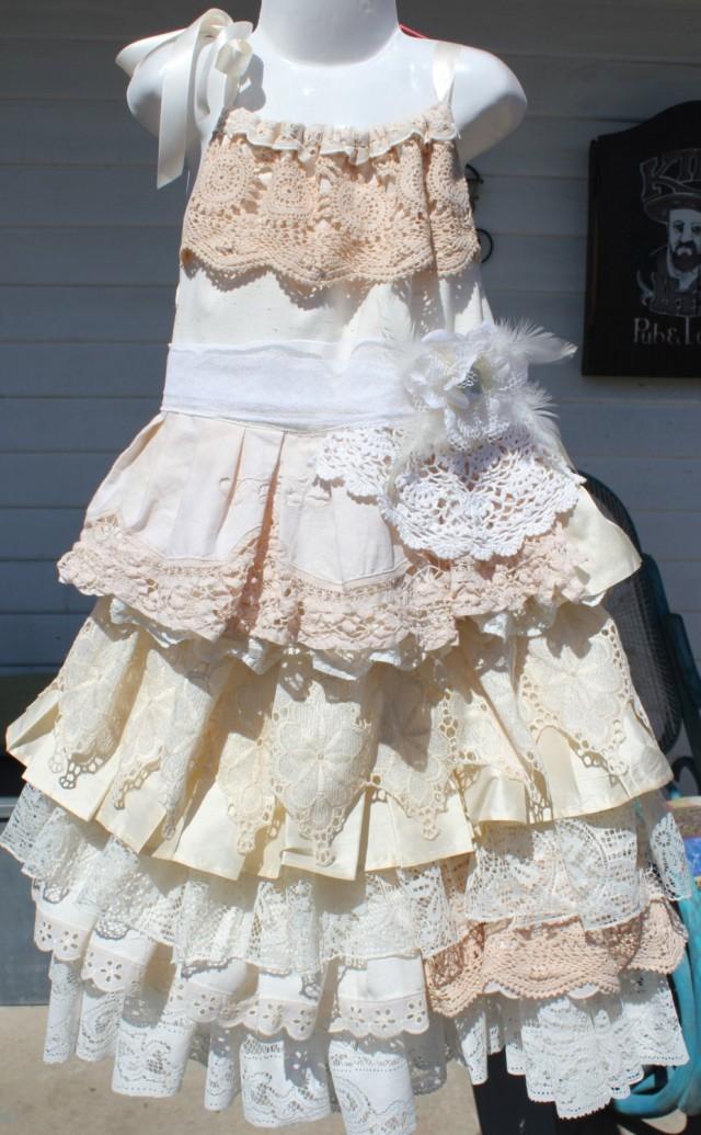 vintage layered dress