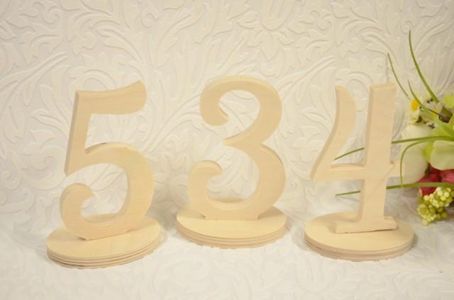 wooden craft numbers