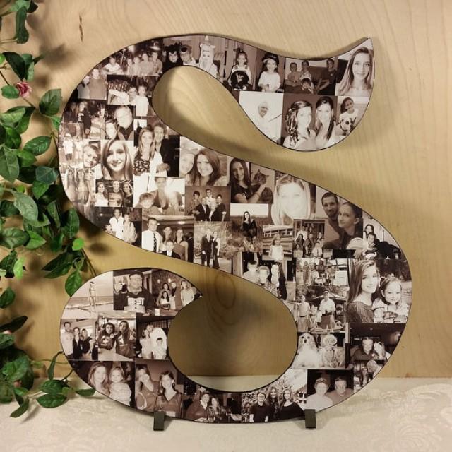 Photo Collage, Photo Letters, Custom Photo Collage, Letter Photo 