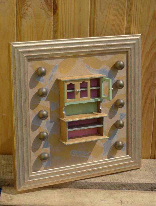 Alice In Wonderland Art Collage Collection Home Decor Wall Art Framed