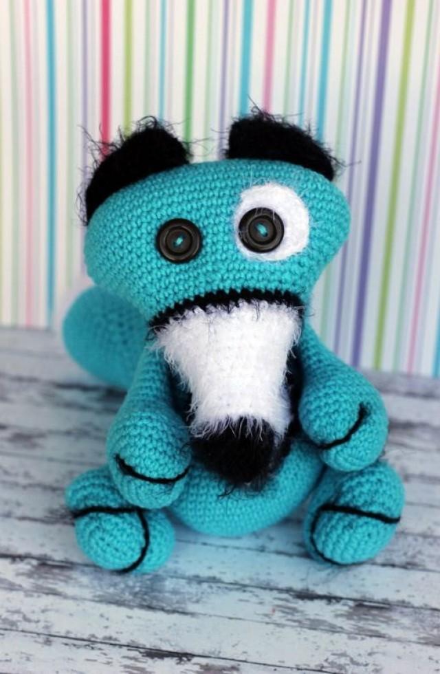 knitted stuffed animal