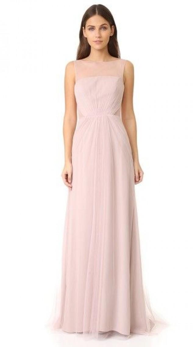 Dress Bridesmaids Tulle Illusions Cut Out Gown 2600874 Weddbook