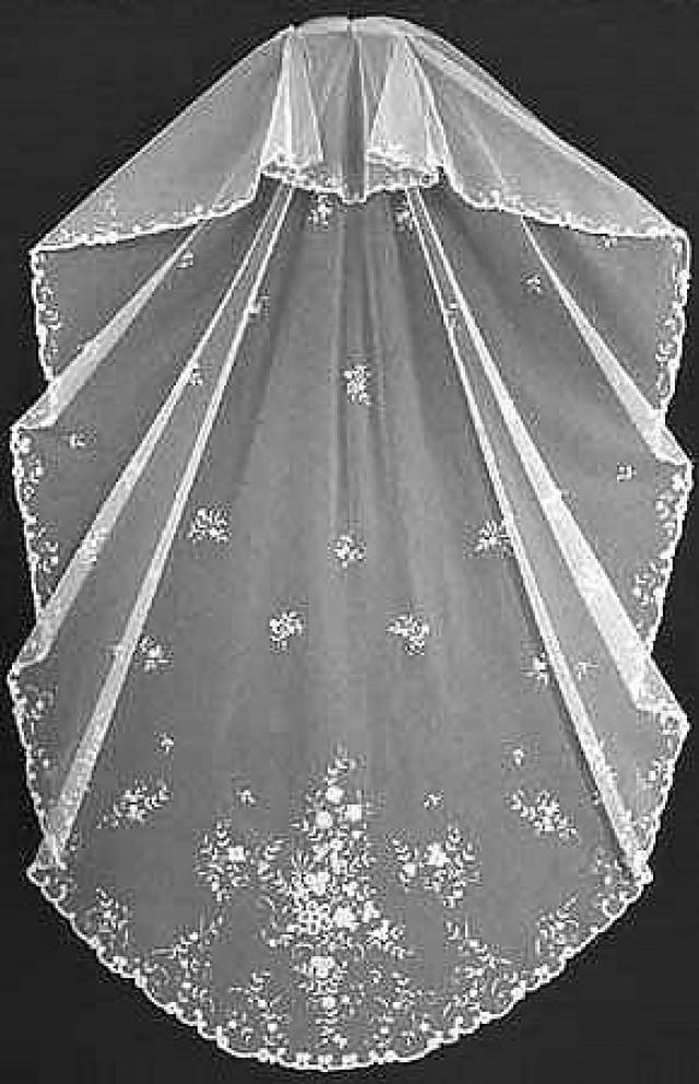 Vintage & Antique 1920's Brussels Lace Vintage Antique Heirloom Wedding