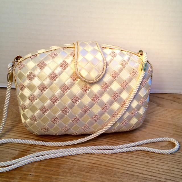Whiting & Davis Vintage Purse, Wedding Bag, Bridal Purse, Designer