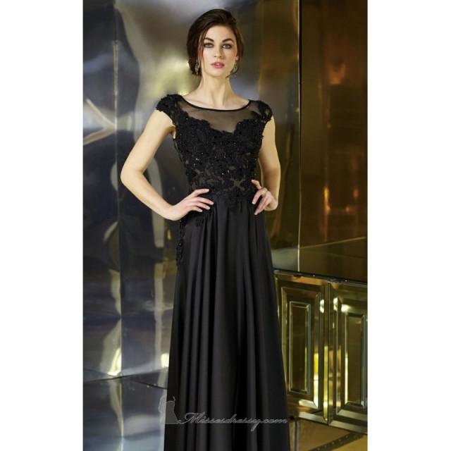 Fashion Womens Beaded Bateau Neckline Gown By Alyce Jean De Lys Cheap